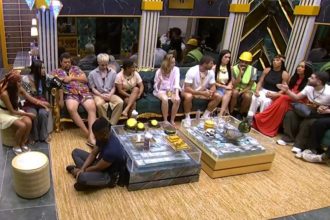 Paredão do BBB 26 foi definido neste domingo com votos dos próprios participantes (Imagem: Globoplay/Reprodução)