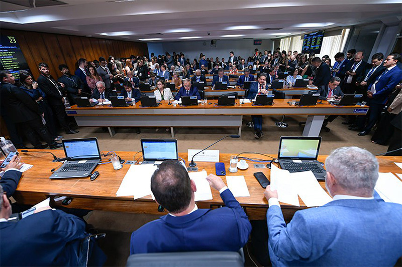 Comissão de Assuntos Econômicos do Senado impôs derrota ao governo (Foto: Edilson Rodrigues/Agência Senado)