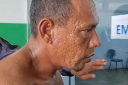 Edson Moreira da Cruz foi preso pela Polícia Civil do Amazonas (Foto: WhatsApp/Reprodução)