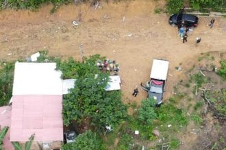 O crime aconteceu em um sítio no bairro Tarumã, na zona oeste da cidade (Foto: AM ATUAL)