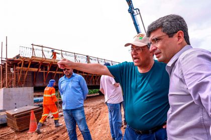 Eduardo Braga e Orlando Fanaia