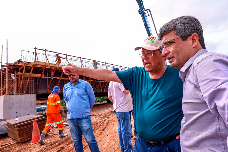 Eduardo Braga e Orlando Fanaia