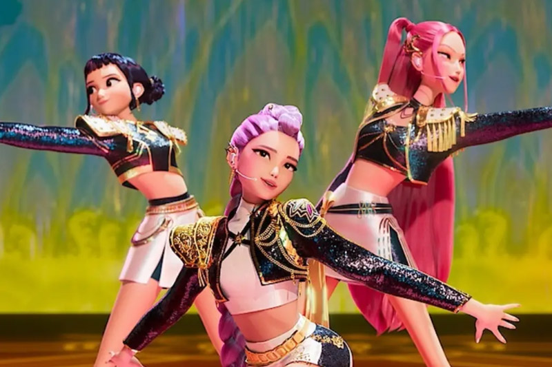 Guerreiras do K-Pop faturou Oscar da animação nas principais categorias (Imagem: Netflix/Reprodução)
