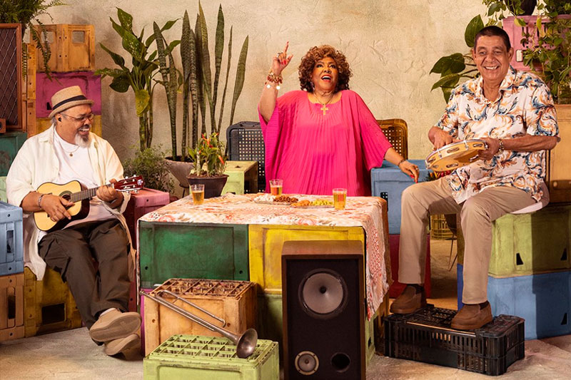 Trio de peso anuncia turnê histórica: Alcione, Jorge Aragão e Zeca Pagodinho unem forças no palco