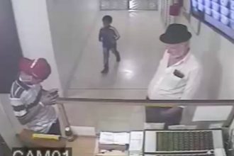 Câmera de condomínio registrou os últimos momentos de Ezra, de 7 anos, morto pela mãe (Imagem: PC-SP/Divulgação)