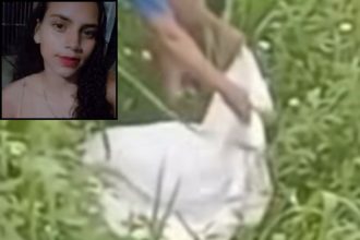 Cleiciane Rios dos Santos, de 20 anos, foi encontrada morta em um matagal (Foto: WhatsApp/Reprodução)