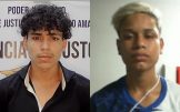 Miguel Augusto Cruz de Souza Junior e Jociney de Matos Cruz são procurados pela polícia (Foto: Divulgação/PM)