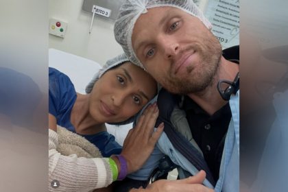 Amanda Djehdian com o marido Mateus Hoffmann: desabafo após perder gêmeos (Foto: Instagram/Divulgação)