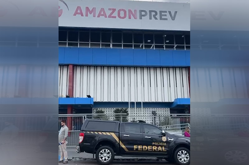 Servidores da Amazonprev são alvos de operação da PF nesta sexta (Imagem: Whatsapp/Reprodução)