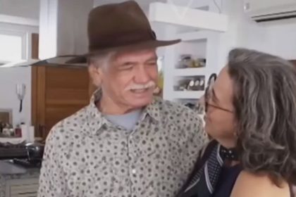 Ator Jackson Antunes com a esposa Cristiana Britto: doação de rim (Imagem: Instagram/Reprodução)