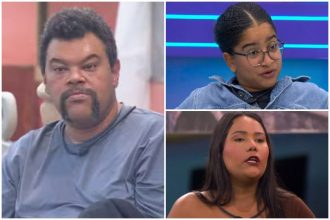 Babu, Milena e Chaiany estão no Paredão do BBB 26 (Imagens: Globoplay/Reprodução)