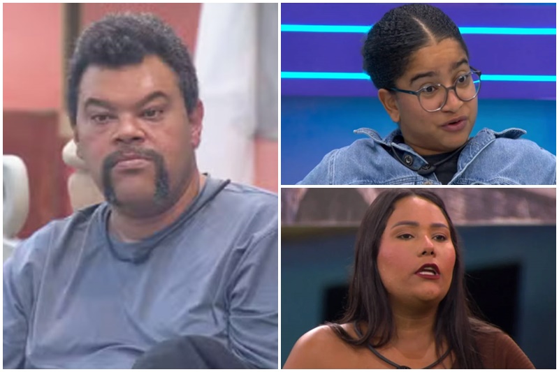 Babu, Milena e Chaiany estão no Paredão do BBB 26 (Imagens: Globoplay/Reprodução)