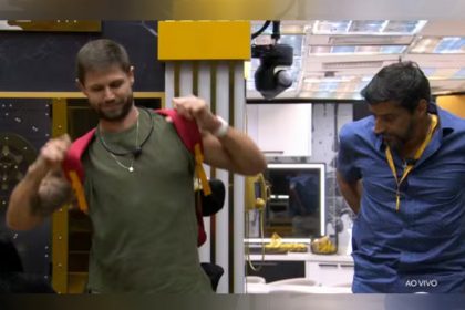 Jonas Sulzbach deixa o BBB 26 ao ser eliminado nesta terça-feira (Imagem: Globoplay/Reprodução)