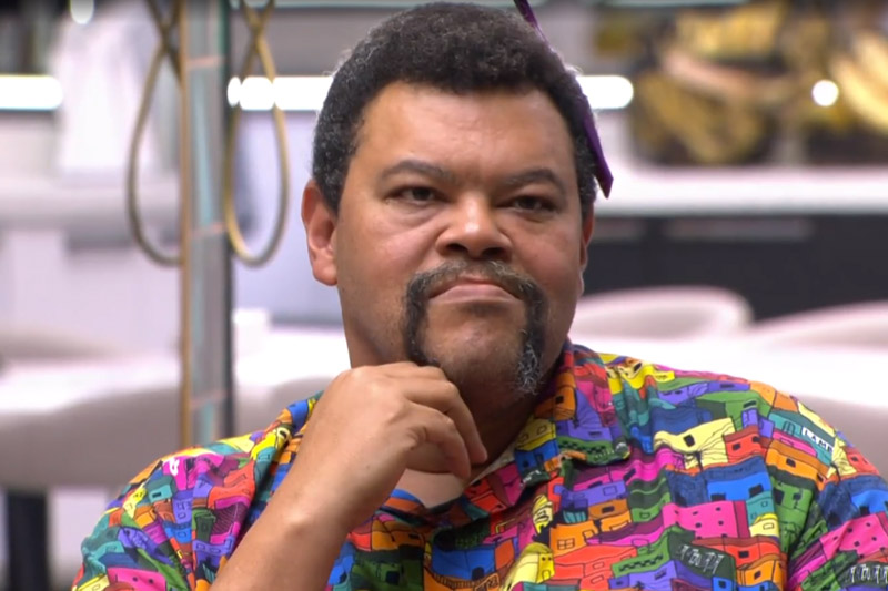 Babu Santana é o sétimo participante do BBB 26 eliminado no Paredão (Imagem: Globoplay/Reprodução)