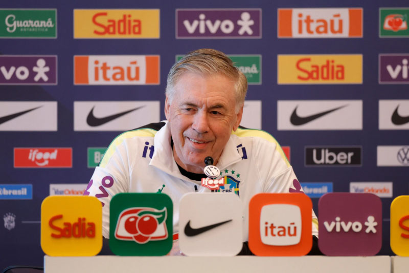 Carlo Ancelotti disse que seleção está pronta para disputar a Copa do Mundo (Foto: Rafael Ribeiro/CBF)