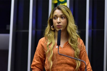 Deputada Erika Hilton (Foto: Zeca Ribeiro/Agência Câmara)