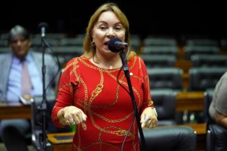 Deputada Gorete Pereira é alvo de operação da PF por fraudes no INSS (Foto: Pablo Valadares/Agência Câmara)