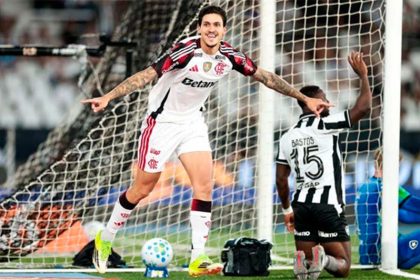 Pedro, atacante do Flamengo