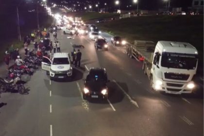 Victor Cássio, de 28 anos, não resitiu e morreu no local (WhatsApp/Reprodução)