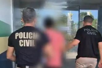 O homem de 41 anos foi preso pela Polícia Civil do Amazonas (Foto: WhatsApp/Reprodução)