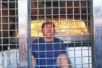 Moyses Marques Vieira foi preso por provocar o feminicídio da companheira em junho de 2023 (Foto: WhatsApp/Reprodução)