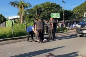 Silvio Antônio Mota Freitas, de 47 anos, morreu e o amigo dele foi socorrido (Foto: WhatsApp/Reprodução)