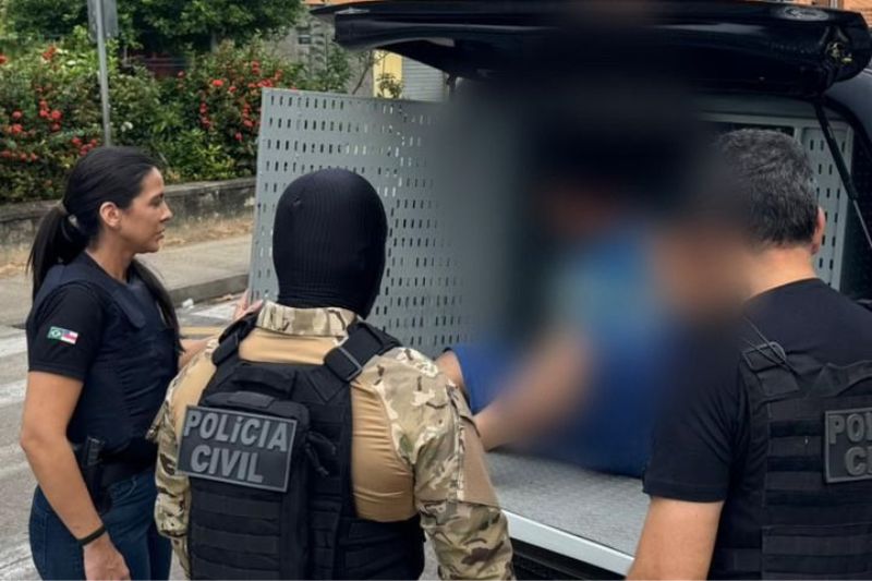 O homem de 43 anos foi preso pela Polícia Civil do Amazonas (Foto: Divulgação)