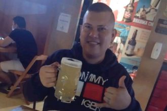 Roberval Amorim Serrão, de 35 anos, foi assassinado a tiros na noite de domingo (22) (Foto: WhatsApp/Reprodução)