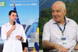 O secretário da Semasc, Saullo Vianna, e o secretário da Sedecti, Serafim Corrêa. (Foto: Divulgação)