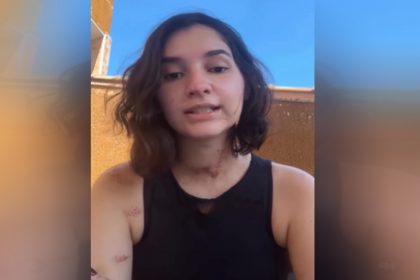 Alana Anisio Rosa se manifestou nas redes sociais sobre o ataque que sofreu (Imagem: Facebnook/Reprodução)