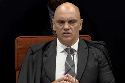Alexandre de Moraes atribui a políticos vincula ataques ao STF a polítios sem voto (Imagem: TV STF/YouTuube/Reprodução)