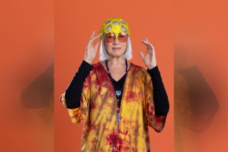 Lilia Cabral como Rita Lee: caracterização para monólogo no teatro (Foto: Miro/Divulgação)