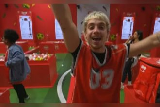 Juliano Floss ganhiu imunidade ao vencer Prova do Líder (Imagem: Globoplay/Reprodução)