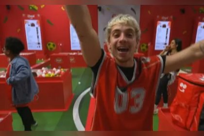 Juliano Floss ganhiu imunidade ao vencer Prova do Líder (Imagem: Globoplay/Reprodução)