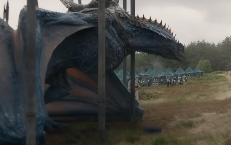 Dragões são os principais protagonistas da terceira temporada da série (Imagem: YouTube/Reprodução)
