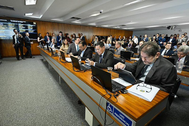 Comissão de Constituição e Justiça: análise prioritária para projetos de políticas públi8cas (Foto: Andressa Anholete/Agência Senado)