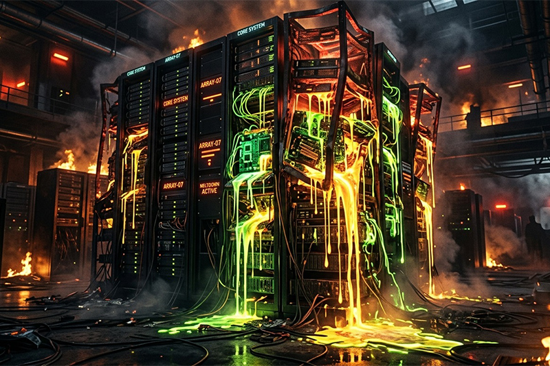 Supercomputador derreteu chances do Brasil na Copa do Mundo (Imagem ilsurativa gerada por IA/Google)