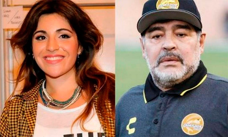 Giannina e Diego Maradona
