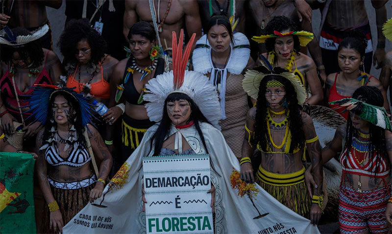 Indígenas em Brasília