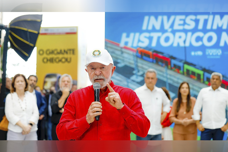 Presidente Lula disse que o governo não vai ceder à pressão dos EUA sobre o Pix (Foto: Ricardo Stuckert/PR)