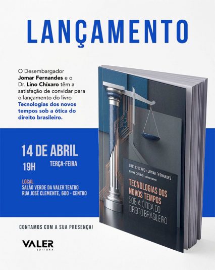 Livro sobre tecnologia e direito
