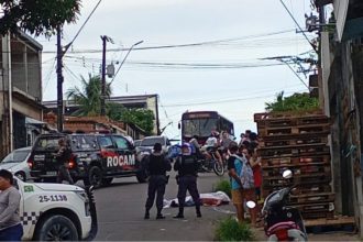 Raimundo Nonato, de 66 anos, foi assassinado no bairro Jorge Teixeira (Foto: WhatsApp/Reprodução)