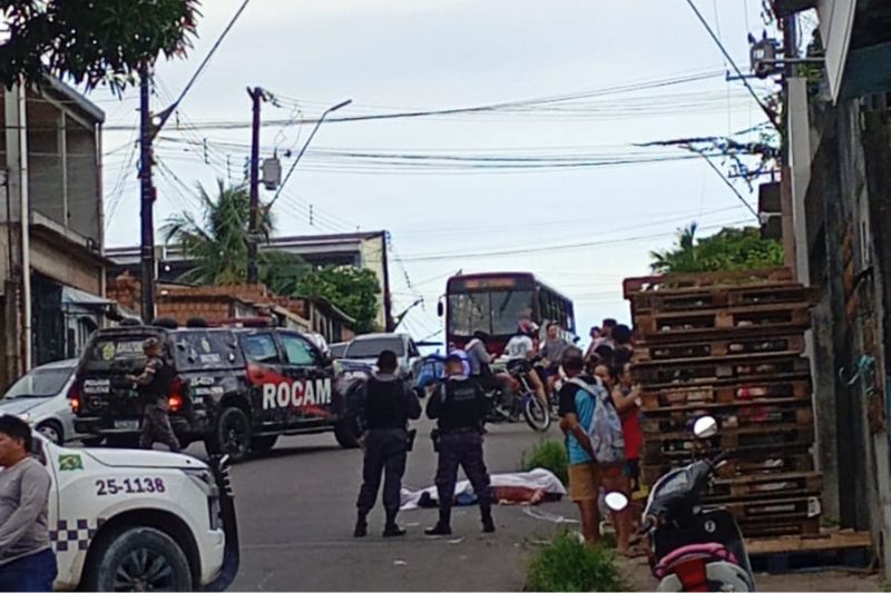 Raimundo Nonato, de 66 anos, foi assassinado no bairro Jorge Teixeira (Foto: WhatsApp/Reprodução)