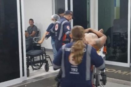 Moisés Machado Miranda, de idade não informada, foi baleado duas vezes nas pernas (Foto: WhatsApp/Reprodução)