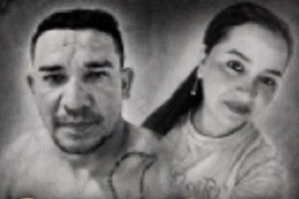 Ednilson Chaul e Nágila Carvalho foram mortos a golpes de terçado na cabeça (Foto: WhatsApp/Reprodução)