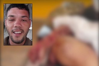 Renildo da Silva Pimentel, de 25 anos, fugiu após o crime e é procurado pela polícia (Foto: WhatsApp/Reprodução)