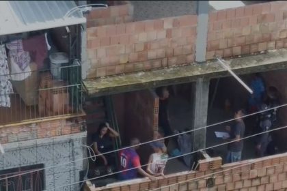 Manuel Ferreira dos Reis, de 60 anos, não resistiu e morreu no local (Foto: WhatsApp/Reprodução)