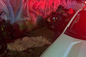 Diego de Paiva Cavalcante, de 32 anos, foi perseguido e morto a tiros na noite desta quarta-feira (29) (Foto: AM ATUAL)