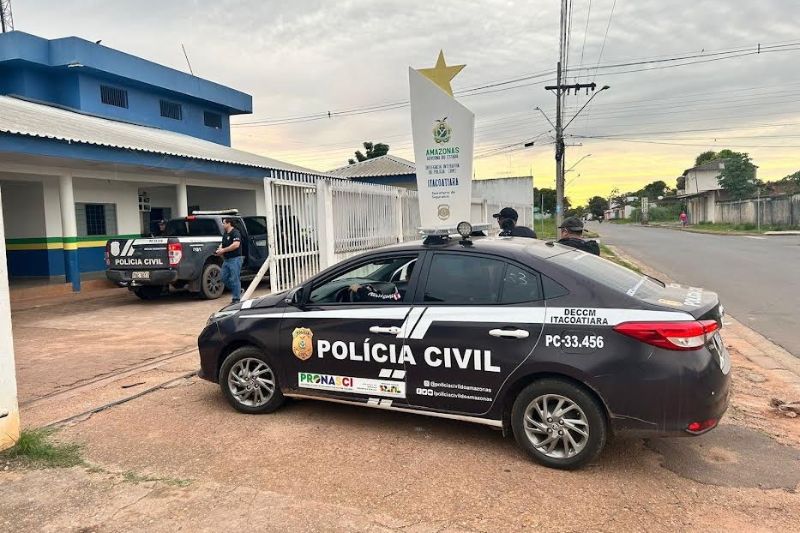 O empresário de 54 anos foi preso pela Polícia Civil do Amazonas e levado à delegacia (Foto: WhatsApp/Reprodução)