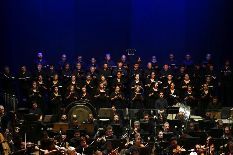 Amazonas Filarmônica e Coral do Amazonas participam da óopera La Favorite (Foto: SEC/Divulgação)